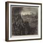 The War, Francs-Tireurs on the Look-Out for Prussians Near Paris-Frederick Barnard-Framed Giclee Print