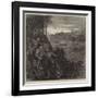 The War, Francs-Tireurs on the Look-Out for Prussians Near Paris-Frederick Barnard-Framed Giclee Print
