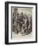 The War, French Refugees in London-Frederick Barnard-Framed Giclee Print
