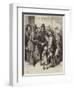 The War, French Refugees in London-Frederick Barnard-Framed Giclee Print