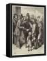 The War, French Refugees in London-Frederick Barnard-Framed Stretched Canvas