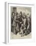 The War, French Refugees in London-Frederick Barnard-Framed Giclee Print