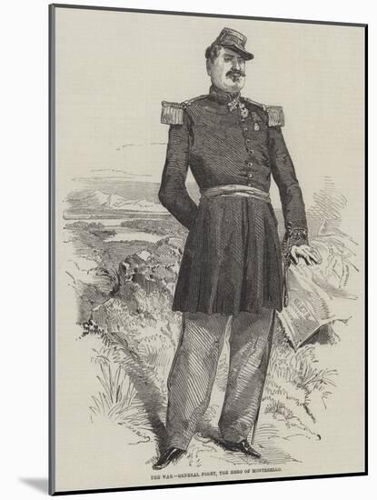 The War, General Forey, the Hero of Montebello-Edmond Morin-Mounted Giclee Print