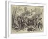 The War, Herzegovinian Refugees Between Belosave and Goslitch-Melton Prior-Framed Giclee Print