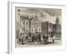 The War, Hotel De Ville, Vaucouleurs-null-Framed Giclee Print