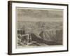 The War in Abyssinia, Magdala, from the Dalanta Plain-null-Framed Giclee Print