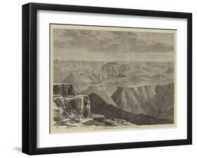 The War in Abyssinia, Magdala, from the Dalanta Plain-null-Framed Giclee Print