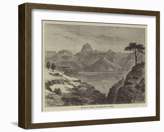 The War in Abyssinia, the British Camp at Attala-null-Framed Giclee Print