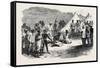 The War in Abyssinia: Trial of Two Natives for Stealing Commissariat Stores 1868-null-Framed Stretched Canvas