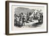 The War in Abyssinia: Trial of Two Natives for Stealing Commissariat Stores 1868-null-Framed Giclee Print