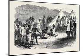 The War in Abyssinia: Trial of Two Natives for Stealing Commissariat Stores 1868-null-Mounted Giclee Print