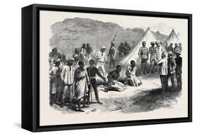 The War in Abyssinia: Trial of Two Natives for Stealing Commissariat Stores 1868-null-Framed Stretched Canvas