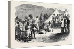 The War in Abyssinia: Trial of Two Natives for Stealing Commissariat Stores 1868-null-Stretched Canvas
