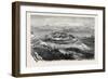 The War in Abyssinia: Village on the Pass Between Ashangi and Lat 1868-null-Framed Giclee Print