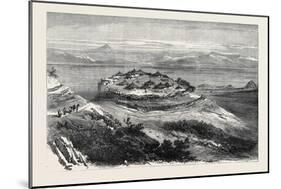 The War in Abyssinia: Village on the Pass Between Ashangi and Lat 1868-null-Mounted Giclee Print