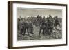 The War in Afghanistan, Battery of Horse Artillery and Detachment of the 66th Regiment on the March-Richard Caton Woodville II-Framed Giclee Print