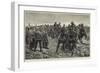 The War in Afghanistan, Battery of Horse Artillery and Detachment of the 66th Regiment on the March-Richard Caton Woodville II-Framed Giclee Print