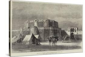 The War in Afghanistan, Citadel of Candahar, with the Principal Gate-null-Stretched Canvas