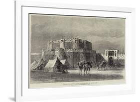 The War in Afghanistan, Citadel of Candahar, with the Principal Gate-null-Framed Giclee Print