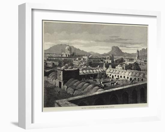 The War in Afghanistan, Interior of the Citadel, Candahar-null-Framed Giclee Print