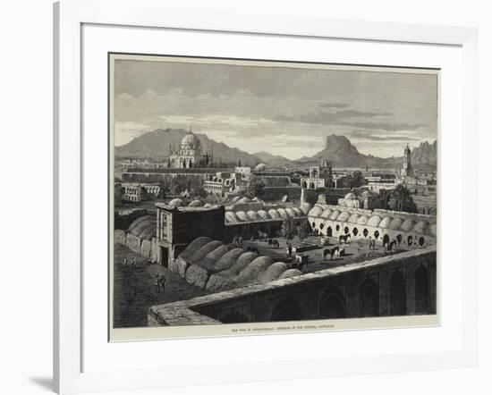 The War in Afghanistan, Interior of the Citadel, Candahar-null-Framed Giclee Print