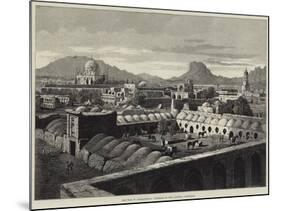 The War in Afghanistan, Interior of the Citadel, Candahar-null-Mounted Giclee Print