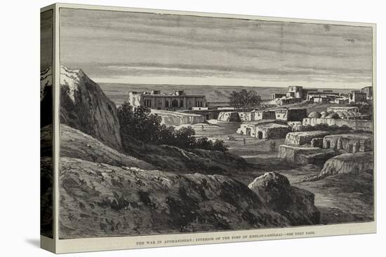 The War in Afghanistan, Interior of the Fort of Khelat-I-Ghilzai-null-Stretched Canvas