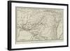 The War in Afghanistan, Map of the Country Round Candahar-null-Framed Giclee Print