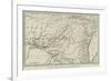 The War in Afghanistan, Map of the Country Round Candahar-null-Framed Giclee Print