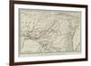 The War in Afghanistan, Map of the Country Round Candahar-null-Framed Giclee Print