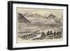 The War in Afghanistan, the Action on the Heights Above Charasiab, 6 October-null-Framed Giclee Print