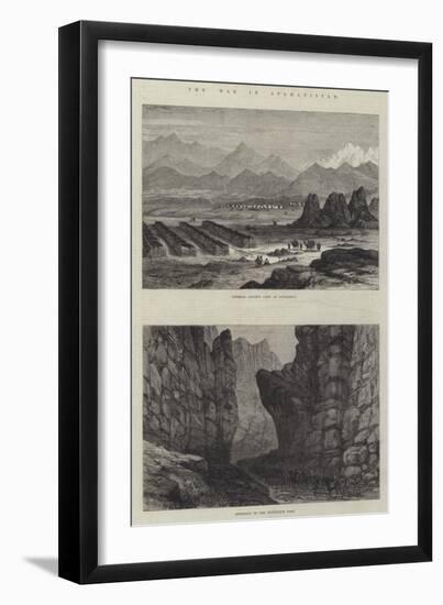 The War in Afghanistan-null-Framed Giclee Print