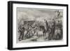 The War in America, Bringing in the Federal Wounded after the Skirmish at Lewinsville Virginia-null-Framed Giclee Print