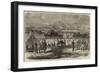 The War in America, Camp of Federal Prisoners on Belle Isle, Richmond-null-Framed Giclee Print