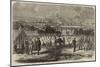 The War in America, Camp of Federal Prisoners on Belle Isle, Richmond-null-Mounted Giclee Print