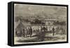 The War in America, Camp of Federal Prisoners on Belle Isle, Richmond-null-Framed Stretched Canvas