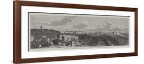 The War in America, the Town and Fortifications of Savannah-null-Framed Premium Giclee Print