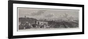 The War in America, the Town and Fortifications of Savannah-null-Framed Premium Giclee Print