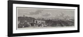 The War in America, the Town and Fortifications of Savannah-null-Framed Giclee Print