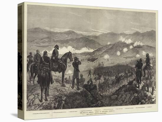 The War in Armenia, Battle of Kizil-Tepe, 25 August-Richard Caton Woodville II-Stretched Canvas