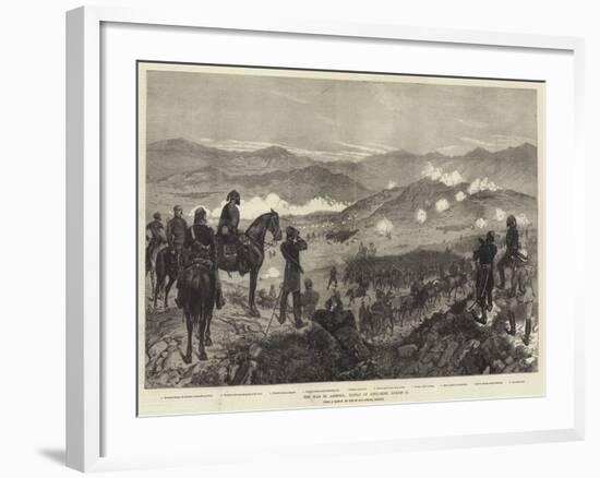 The War in Armenia, Battle of Kizil-Tepe, 25 August-Richard Caton Woodville II-Framed Giclee Print