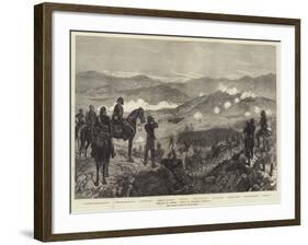 The War in Armenia, Battle of Kizil-Tepe, 25 August-Richard Caton Woodville II-Framed Giclee Print