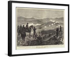 The War in Armenia, Battle of Kizil-Tepe, 25 August-Richard Caton Woodville II-Framed Giclee Print