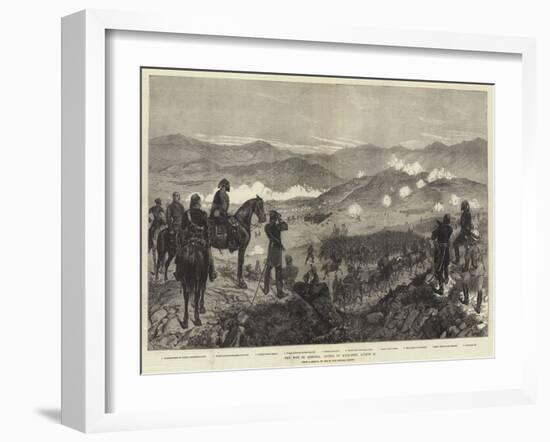 The War in Armenia, Battle of Kizil-Tepe, 25 August-Richard Caton Woodville II-Framed Giclee Print