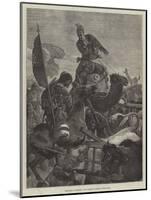 The War in Armenia, the Turkish Retreat from Kars-Richard Caton Woodville II-Mounted Giclee Print