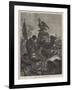 The War in Armenia, the Turkish Retreat from Kars-Richard Caton Woodville II-Framed Giclee Print