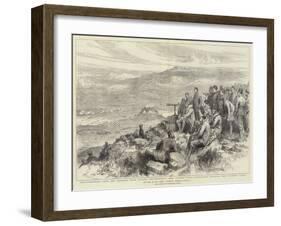 The War in Asia Minor, Battle of Jahnilar, 18 August-null-Framed Giclee Print