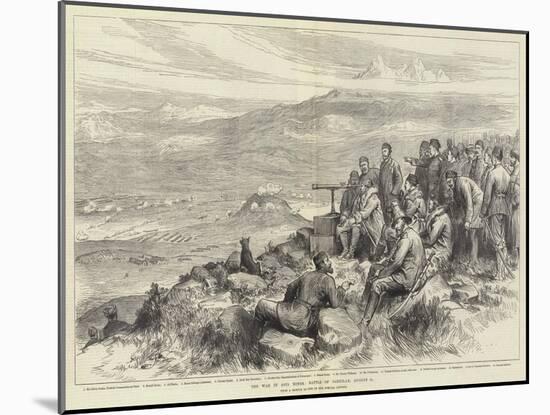 The War in Asia Minor, Battle of Jahnilar, 18 August-null-Mounted Giclee Print