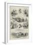 The War in Asia, Sketches in the Camp of Mouktar Pasha-null-Framed Giclee Print