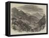 The War in Bhootan, View of Buxa Dooars-null-Framed Stretched Canvas